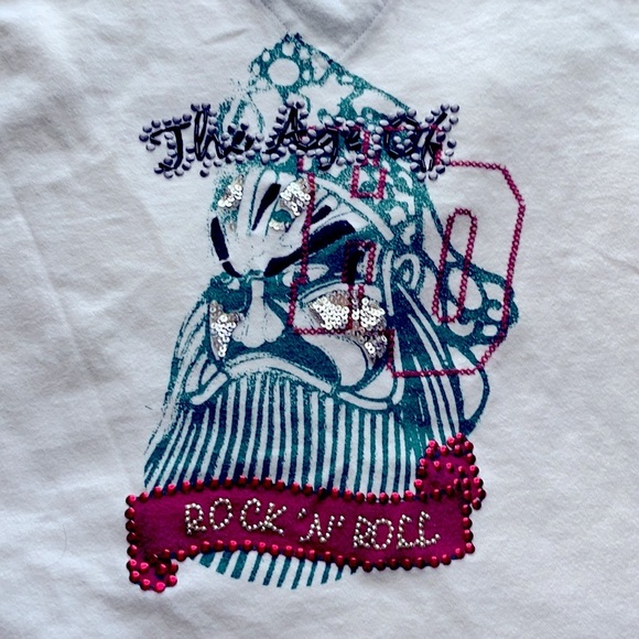 Tommy Hilfiger Vintage Bell Sleeve Shirt with Tassel Detail - Picture 4 of 8